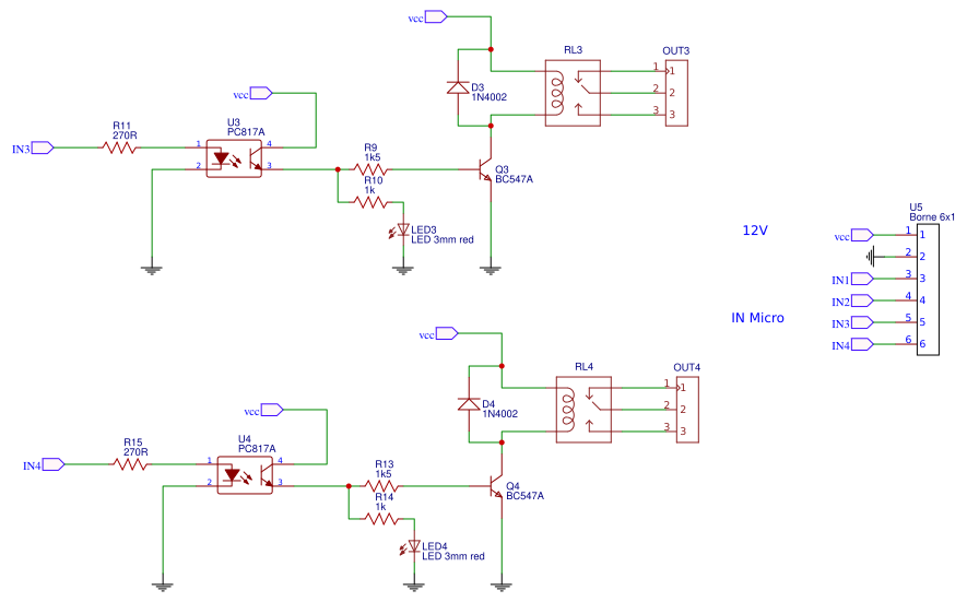 relay module 2 canais Resources - EasyEDA