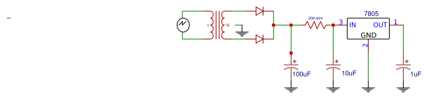 Full-wave rectifier psu Resources - EasyEDA