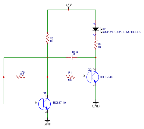 2x BC817 LED Resources - EasyEDA