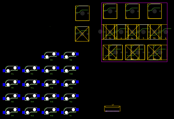 Modular keyboard spacing done (xtra stuff to delete) Resources - EasyEDA