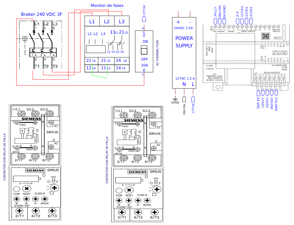 PLC SIEMENS 1212 Resources - EasyEDA