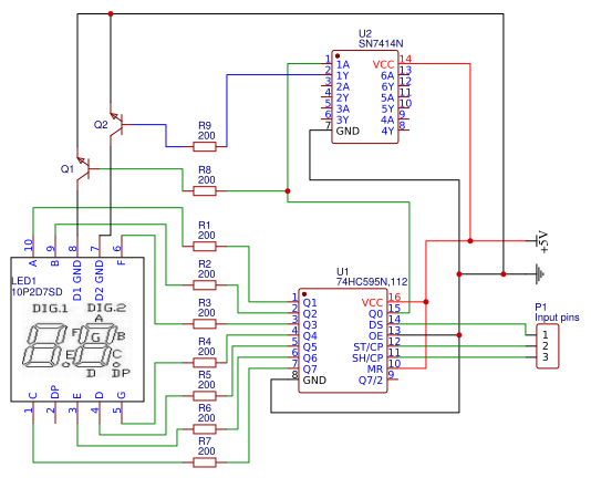 seven segment 2 digit 10 pin Resources - EasyEDA