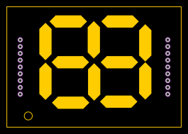 16 SEGMENT LED DISPLAY (2.3&) Resources - EasyEDA