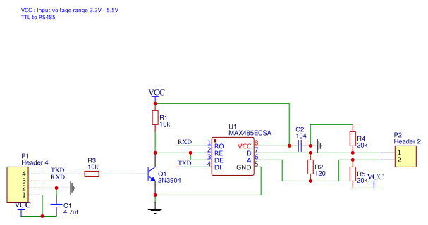 TTL - RS485 Resources - EasyEDA