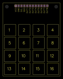 4x4 Matrix Keypad Module Resources - EasyEDA