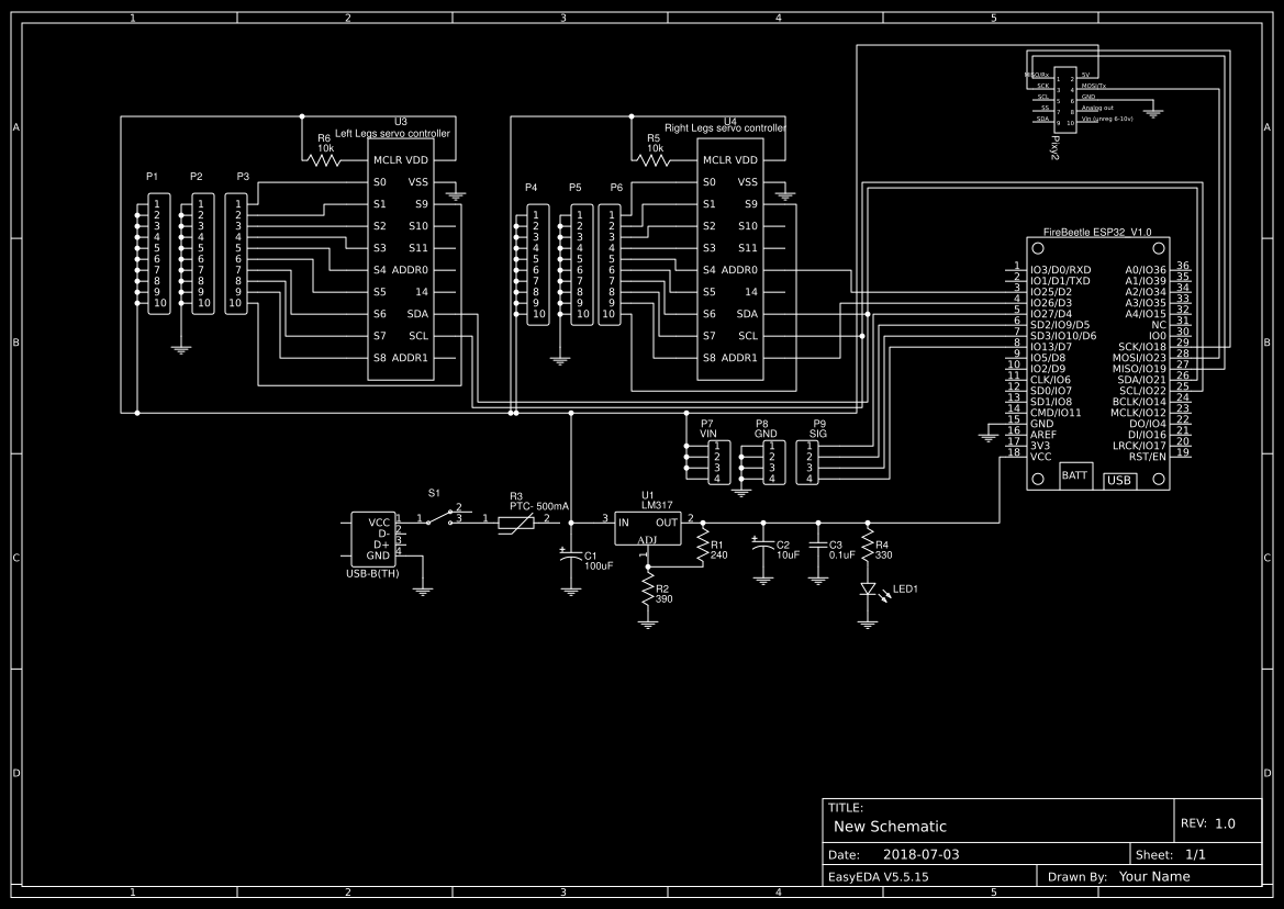 hexapod v3 Resources - EasyEDA