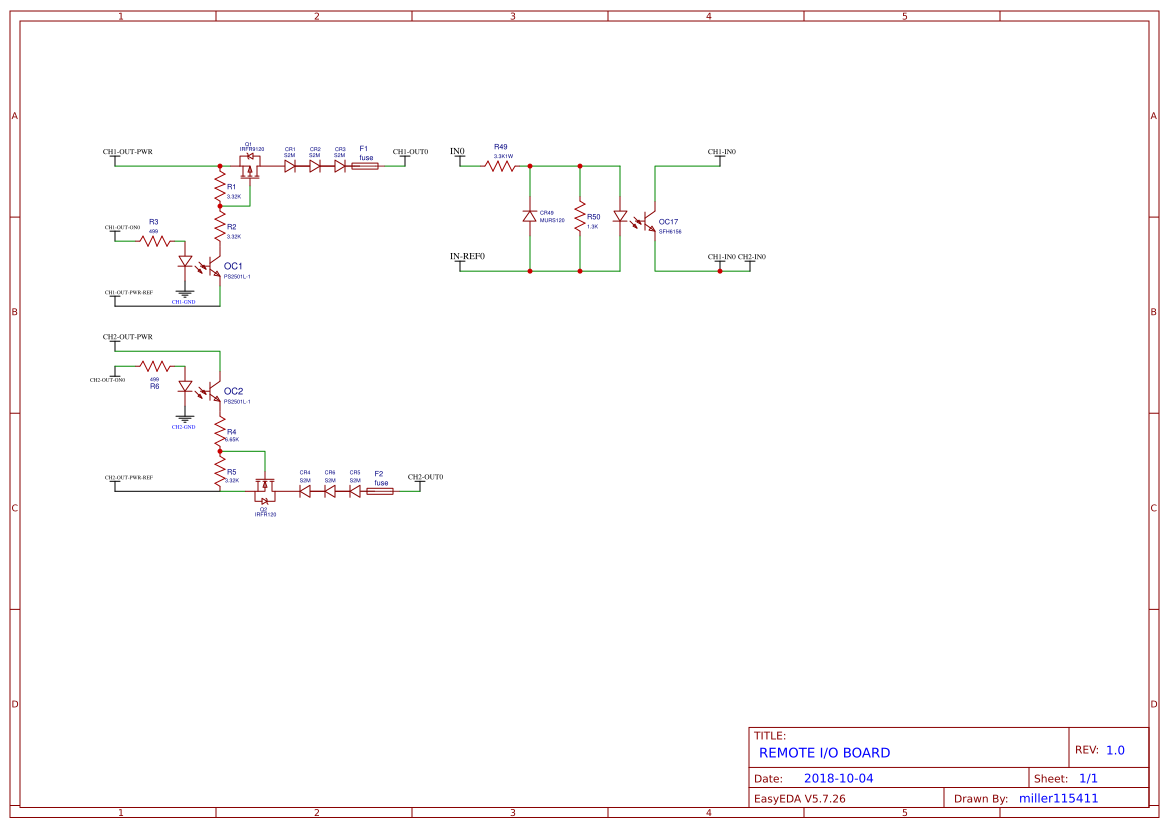 REMOTE I / O 電路圖 Resources - EasyEDA