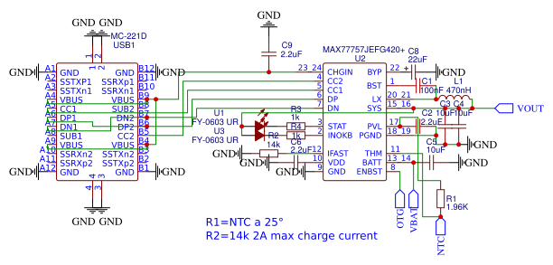 usb-c charge Resources - EasyEDA