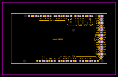 Mega 2560 shield test Resources - EasyEDA