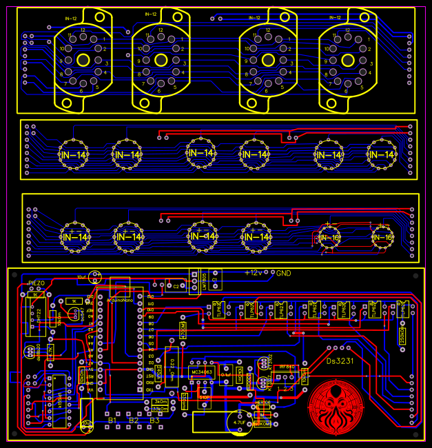 nixie clock pcb Resources - EasyEDA