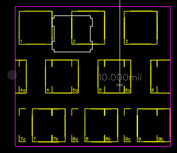 Keyboard module key spacing Resources - EasyEDA