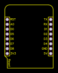 WEMOS D1 MINI SHIELD Resources - EasyEDA