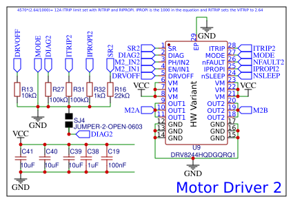 Motor Driver Section Resources - EasyEDA