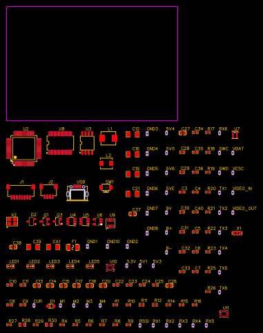 F4 flight controller Resources - EasyEDA