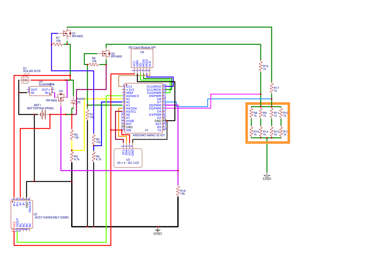 Solar Comparator Charger Resources - EasyEDA