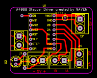 nmiraz-Stepper Motor-driver-a4988 Resources - EasyEDA