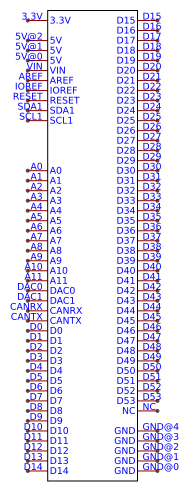ARDUINO DUE W/O SPI Resources - EasyEDA