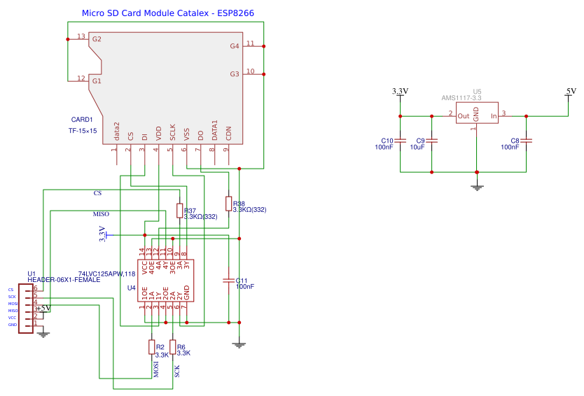SD Card Module Resources - EasyEDA