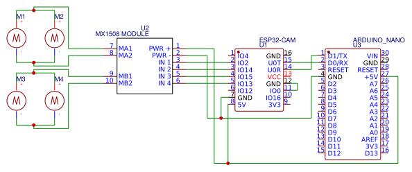 ESP32-cam-car Resources - EasyEDA