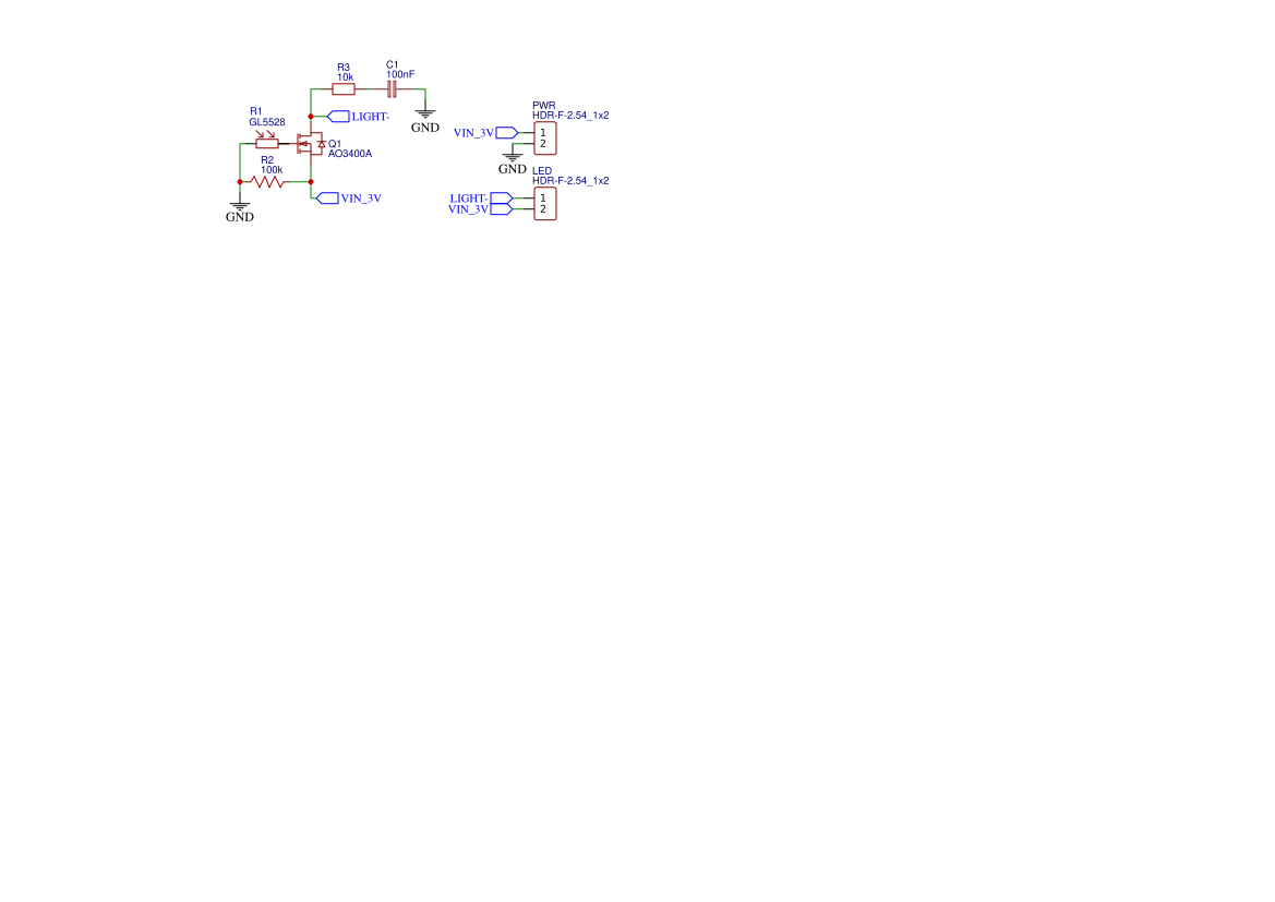 LDR 3V Resources - EasyEDA