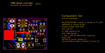 PCB - DC speed controller Resources - EasyEDA