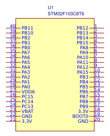 stm32 f103 Resources - EasyEDA