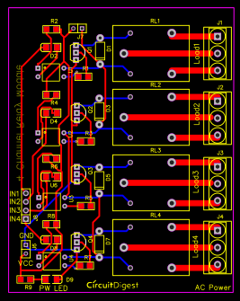 4-Channel Relay - Module Resources - EasyEDA