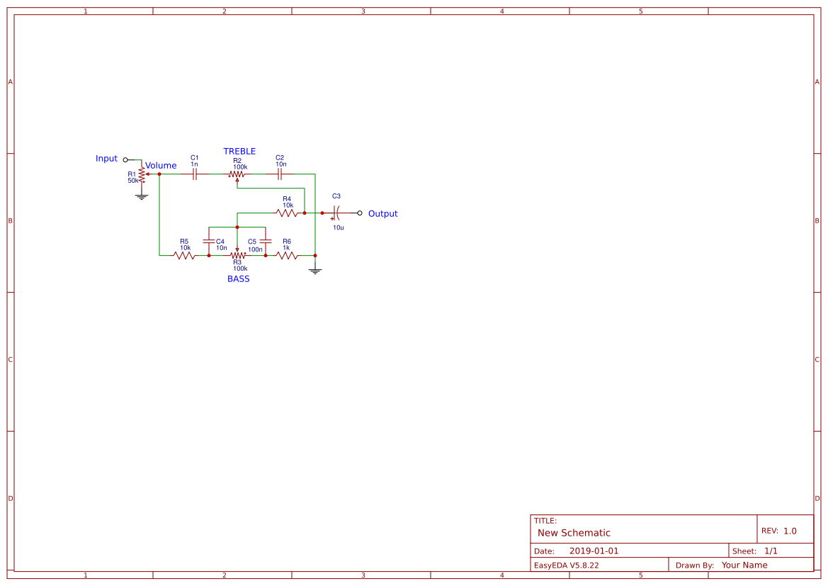 Sheet_1 [Tone Control1] Resources - EasyEDA