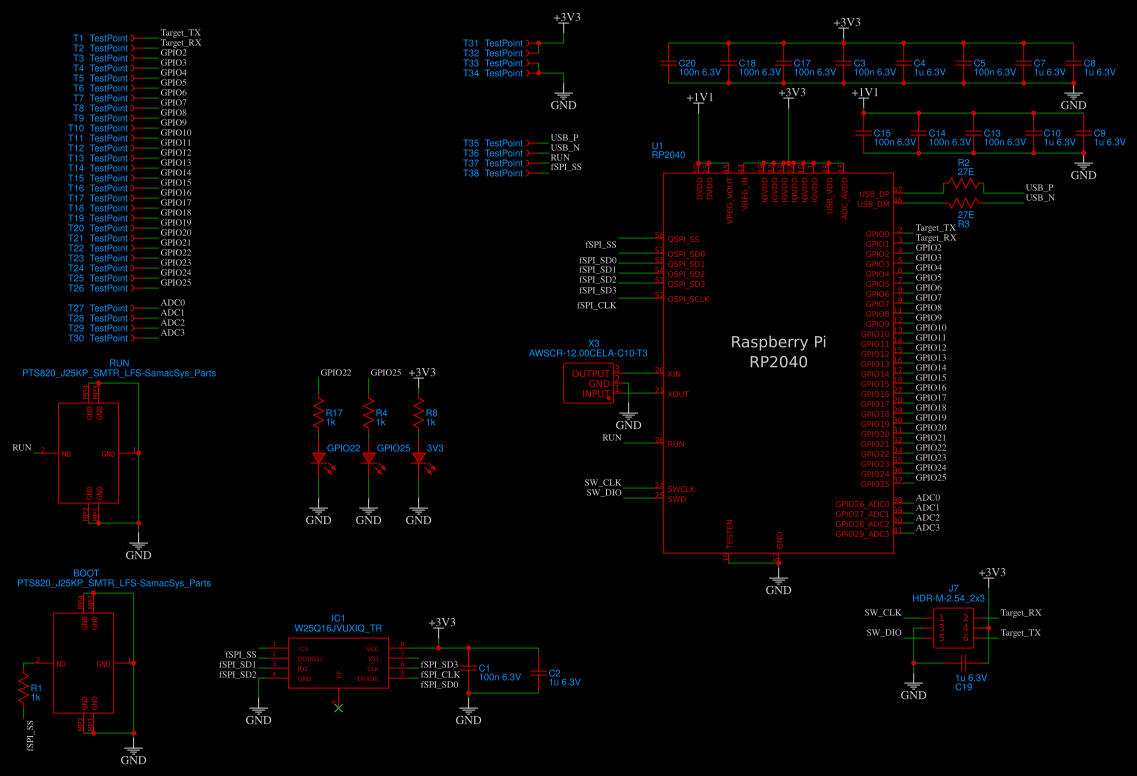 RP2040_integrated Resources - EasyEDA