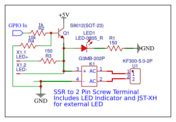 SSR Block with External LEDs Resources - EasyEDA