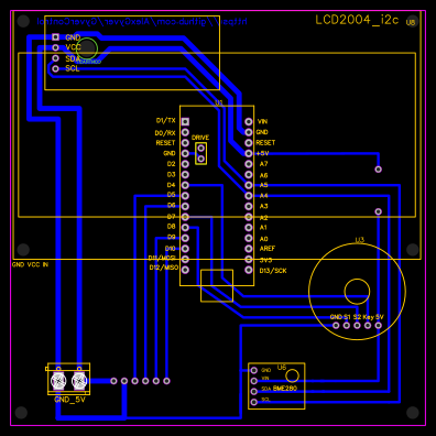 GyverControl PCB IoT Resources - EasyEDA
