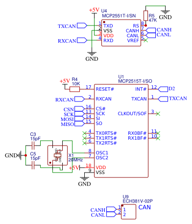 CAN Module Resources - EasyEDA
