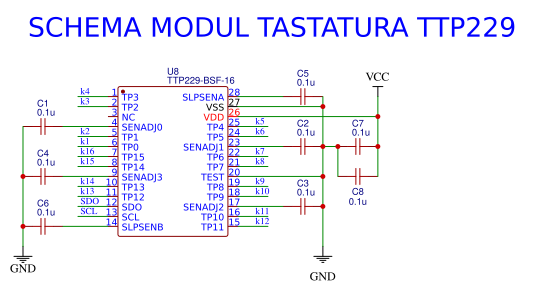TTP229BSF Resources - EasyEDA