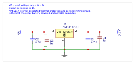 voltage regulator 5v a 3,3V Resources - EasyEDA
