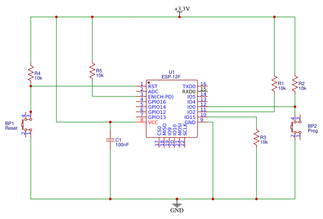 Programmateur ESP-12F Resources - EasyEDA