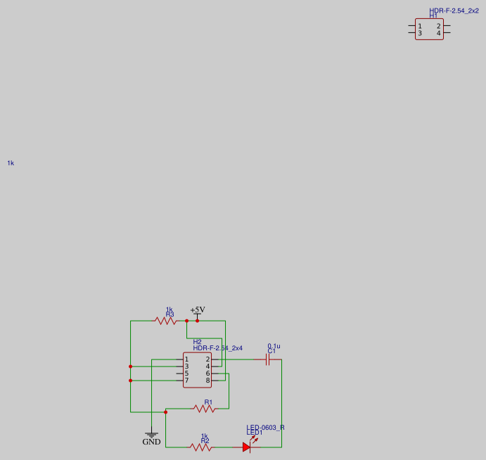 Simple LED Blinker using 555 Timer IC Resources - EasyEDA