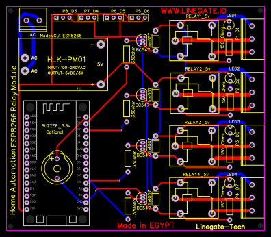 4 channel relay nodemcu Resources - EasyEDA