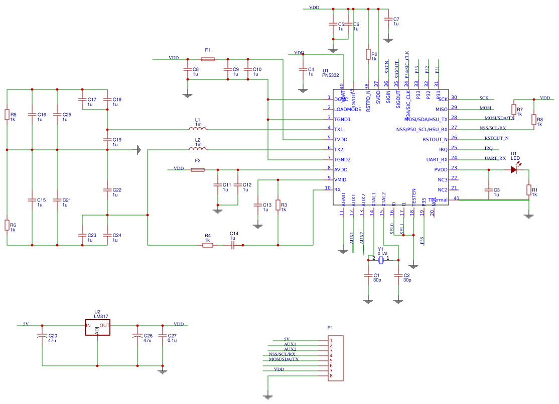 Schematic Module Nfc nfc Resources - EasyEDA