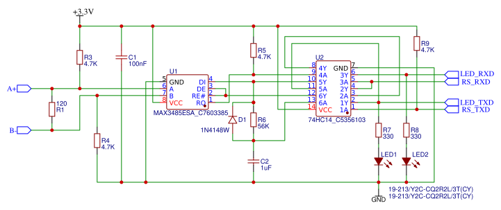 RS485 V3 Resources - EasyEDA