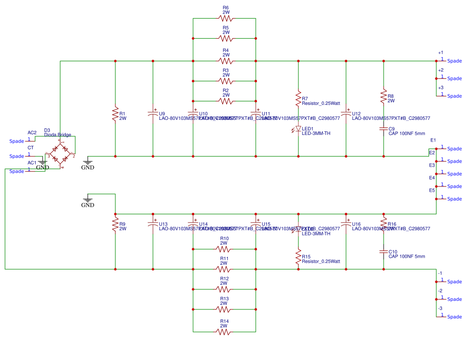 schematic universal power supply for audio amplifier Resources - EasyEDA
