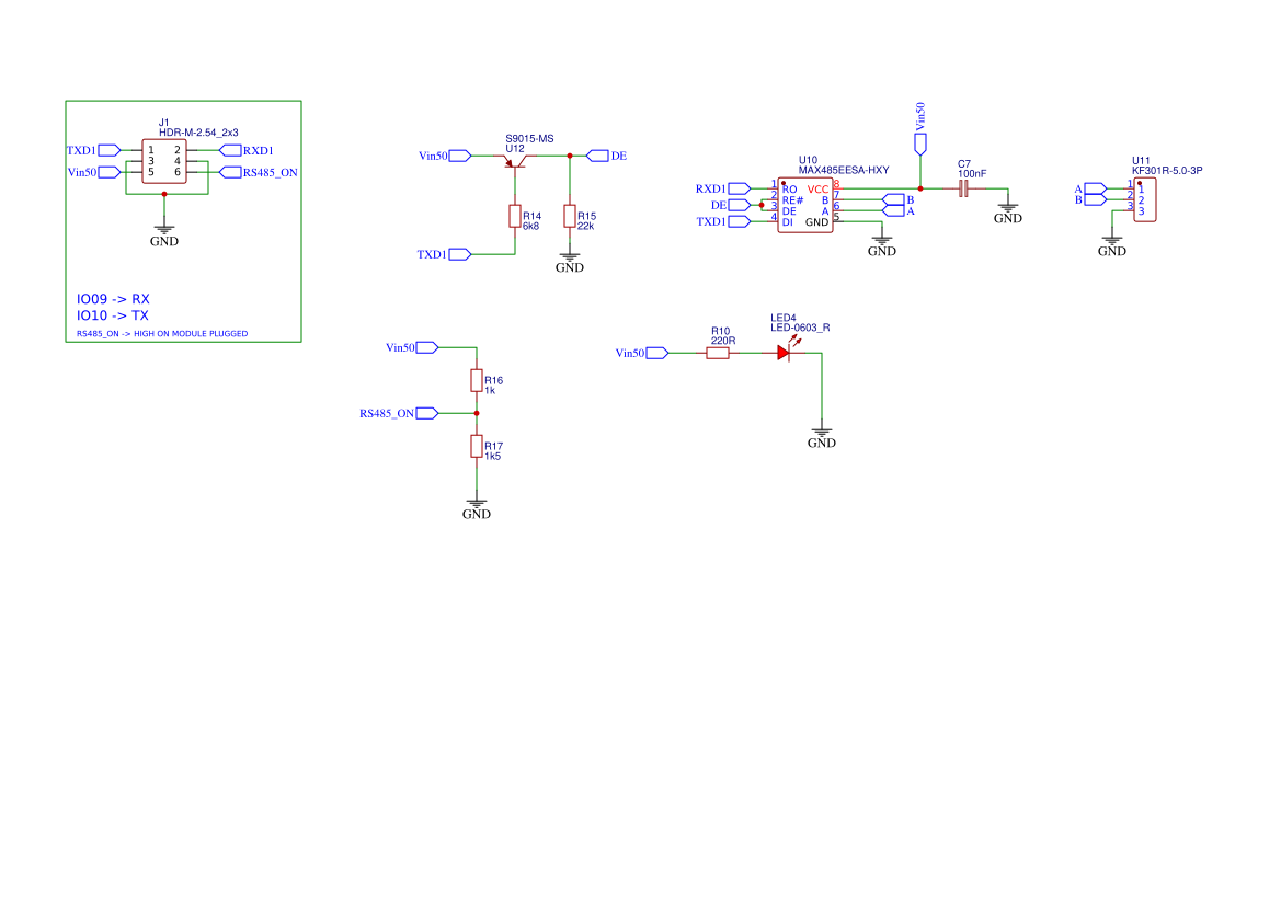 RS485 module Resources - EasyEDA