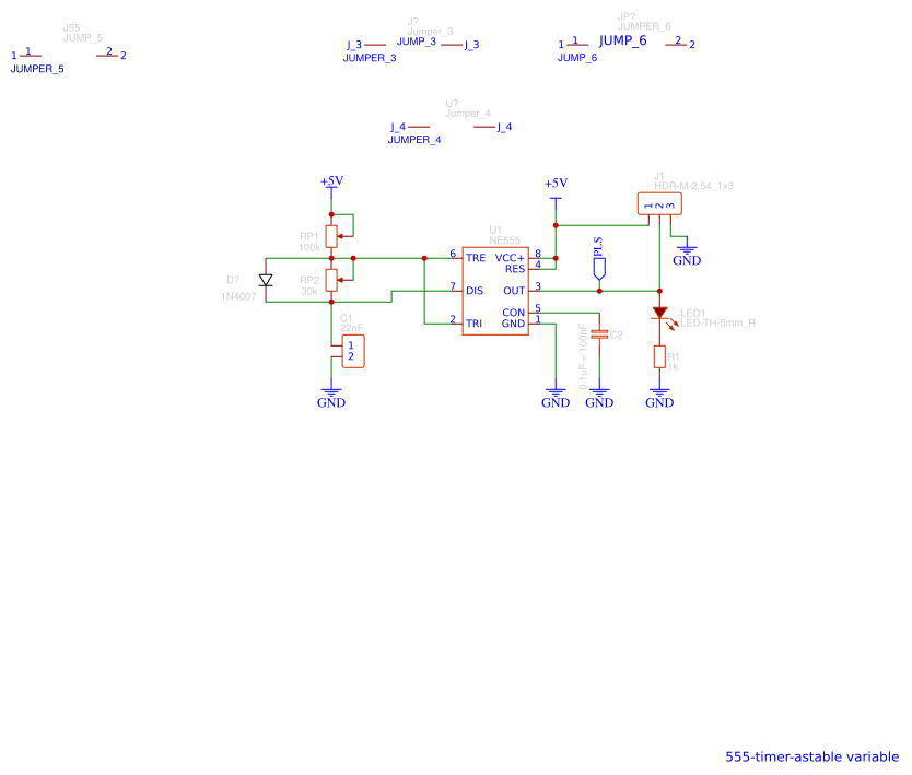 Timer 555 Resources - EasyEDA