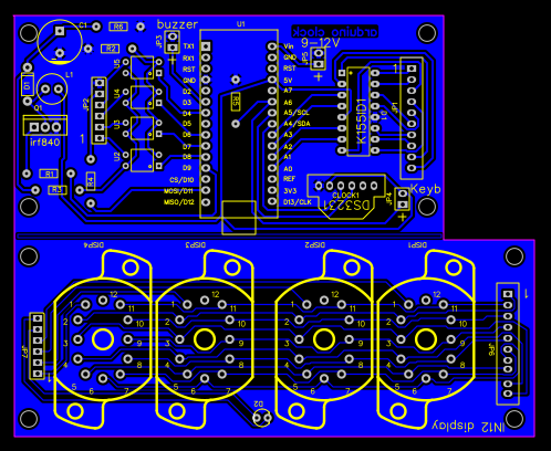 Clock PCB1 Resources - EasyEDA