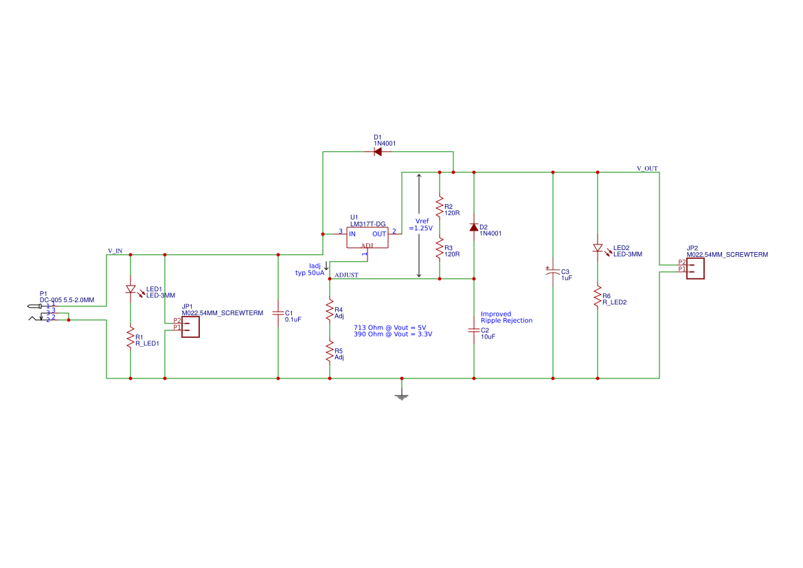 Adjustable Voltage Regulator Resources - EasyEDA