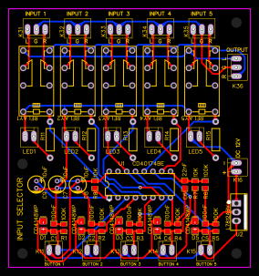 INPUT SELECTOR - EasyEDA open source hardware lab