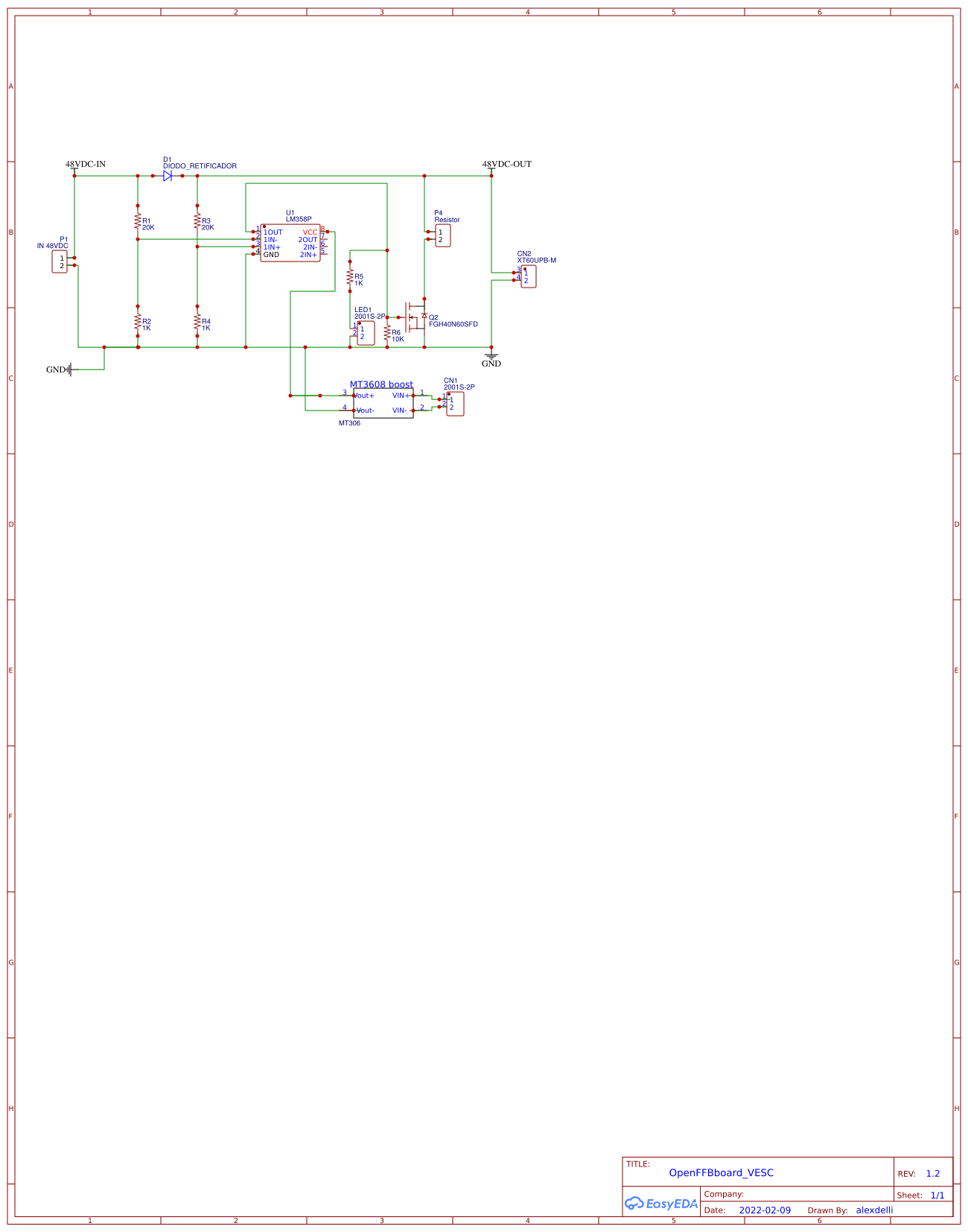 Brake resistor EasyEDA open source hardware lab