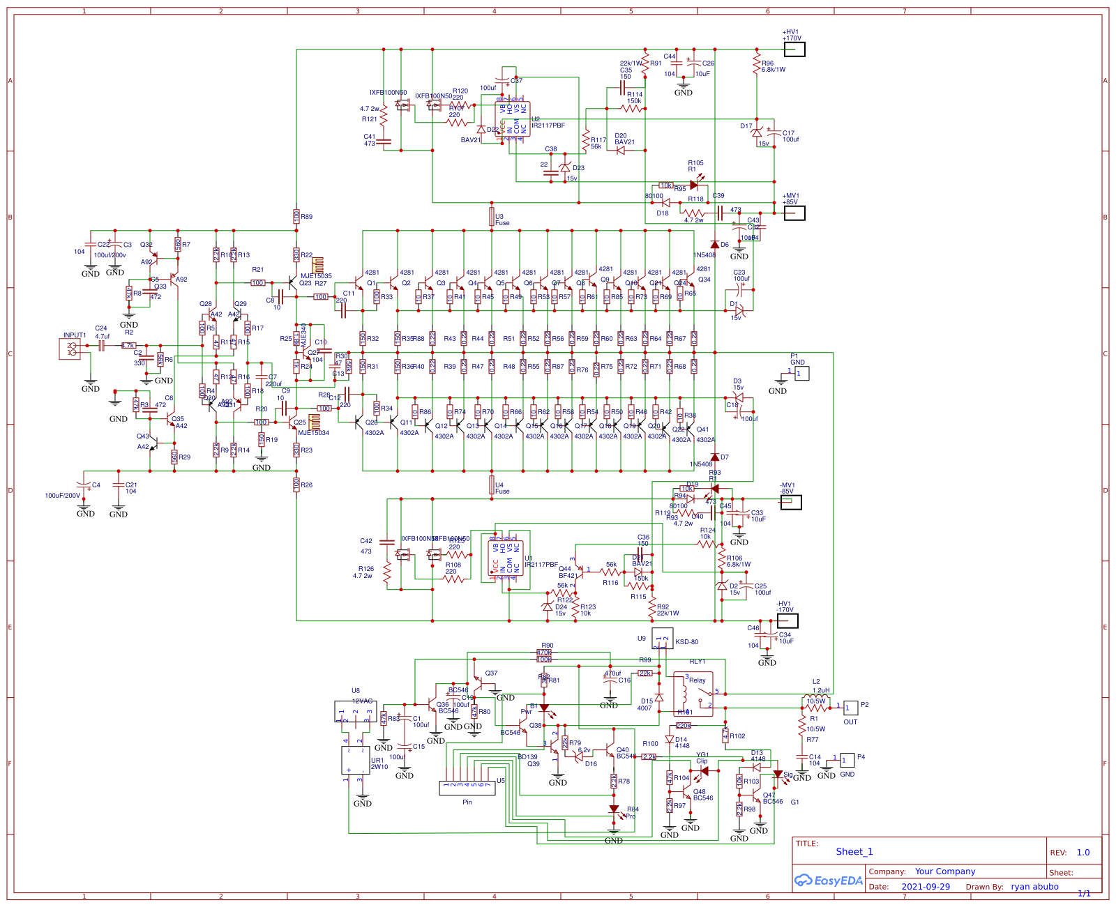 Yiroshi Class H - EasyEDA open source hardware lab