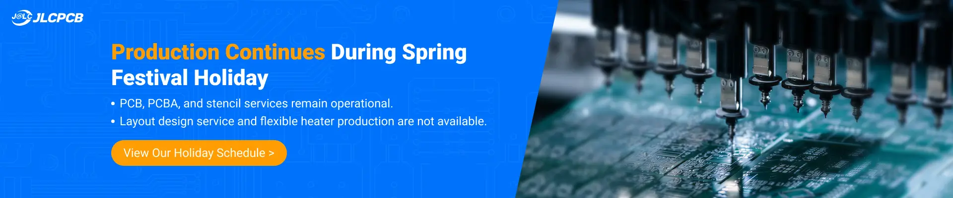 JLCPCB spring festival