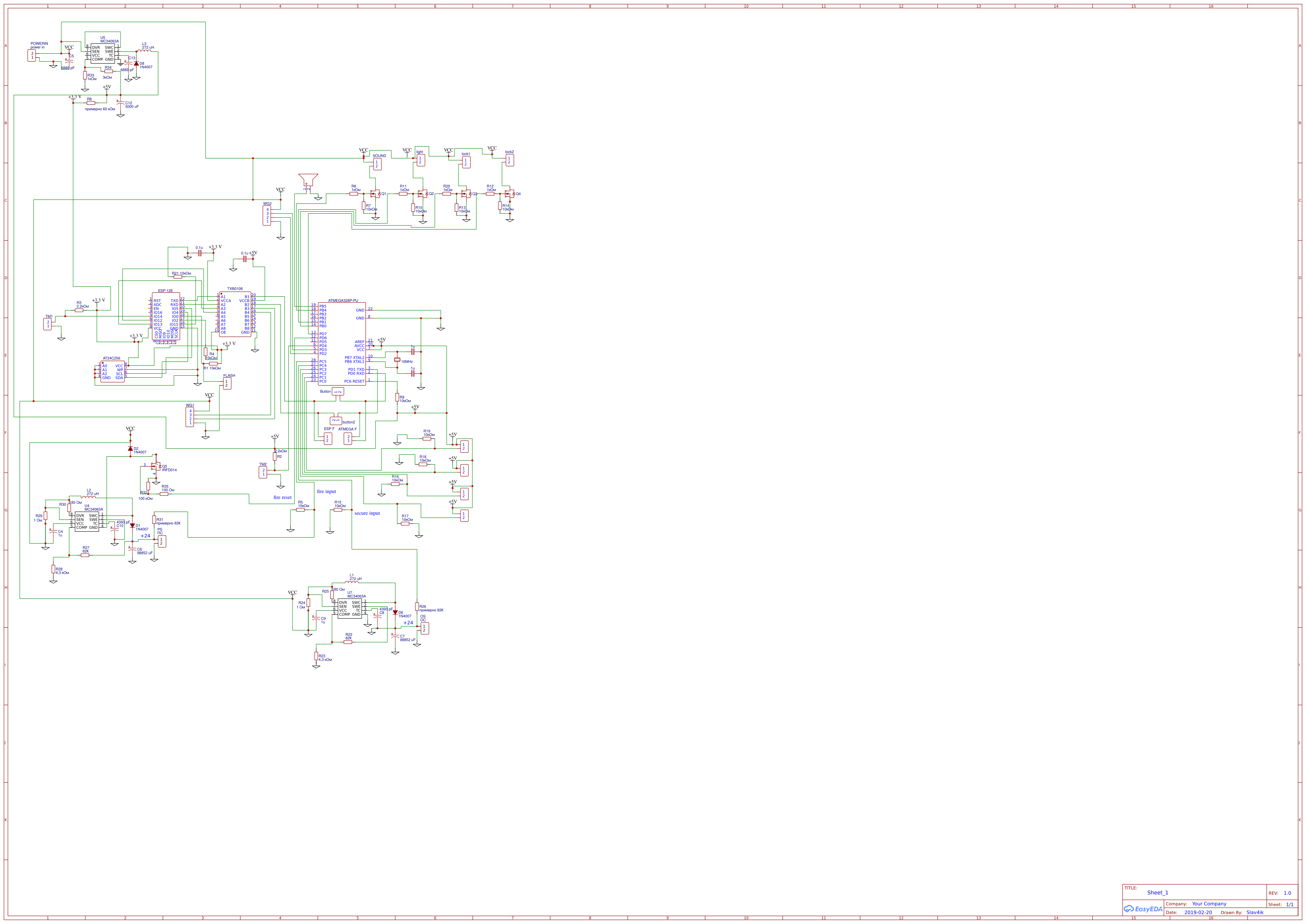 финальный вариант - EasyEDA open source hardware lab