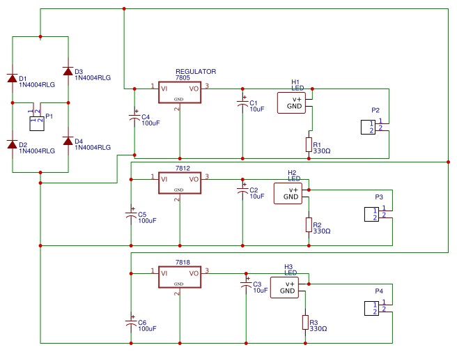 7805 schematic Wiring Diagram and Schematics